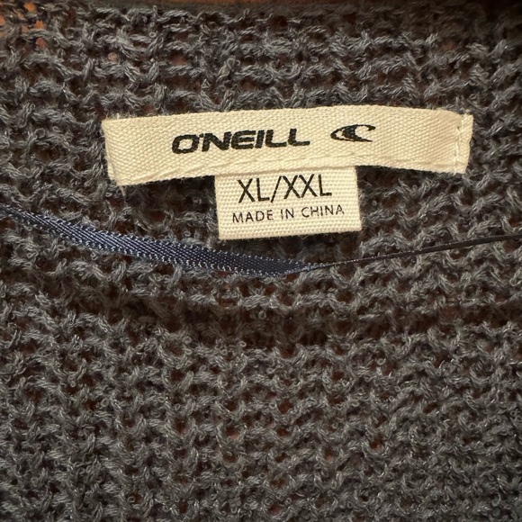 NWT O’Neill v- neck long sleeve light weight knit sweater - Picture 2 of 6